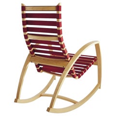 Custom Color Plybent Maple Rocking Chair by Peter Danko, Made in USA