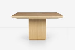 Custom Contemporary Two Tone Dining Table