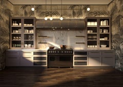 Custom Copper and Brass Kitchen Range Hood