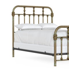 Custom Couture Bed - Vintage Verdigris Brass - US Full