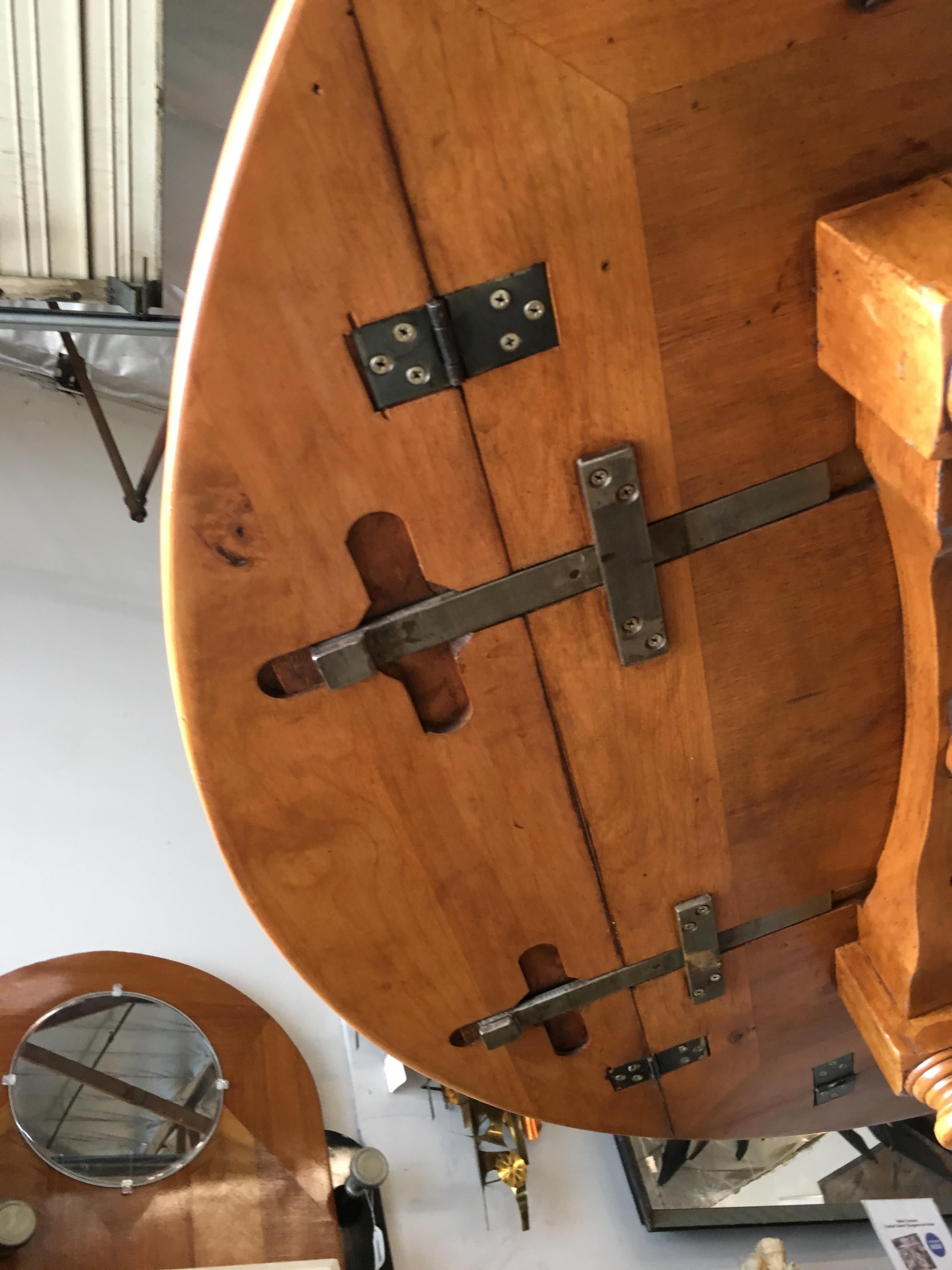 oak drop leaf table