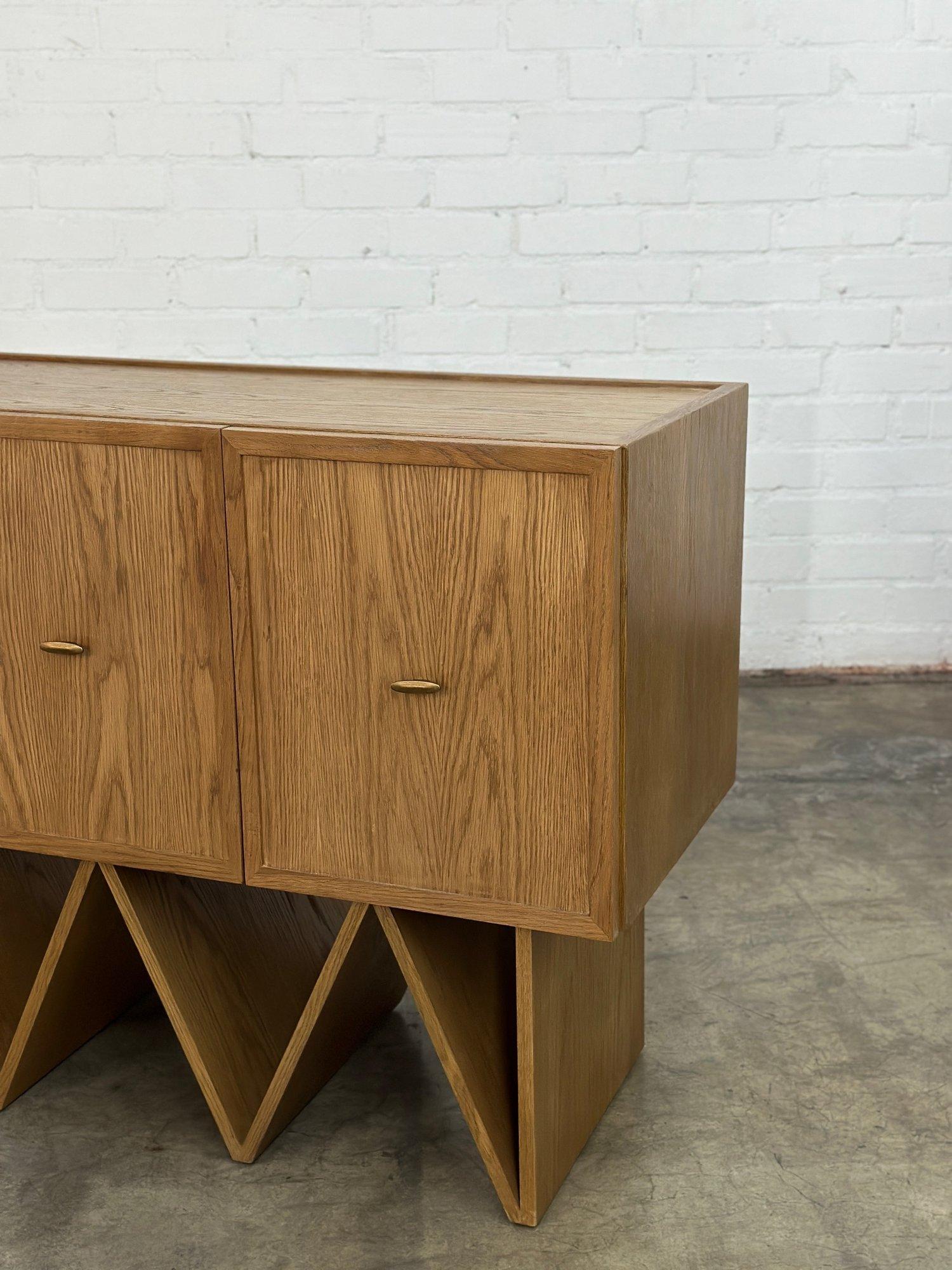Contemporary Custom Credenza by Jay Edward For Sale