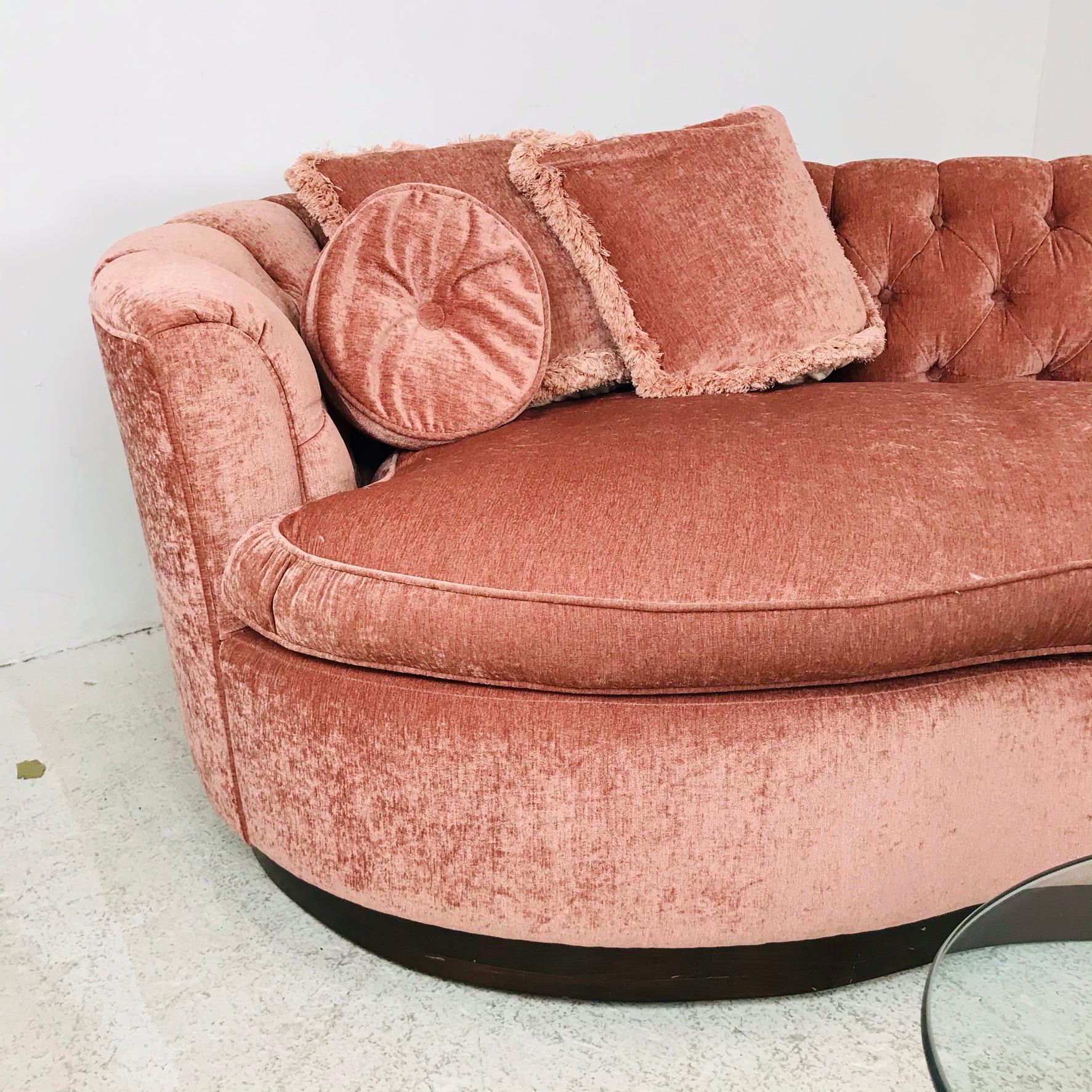 custom round sofa
