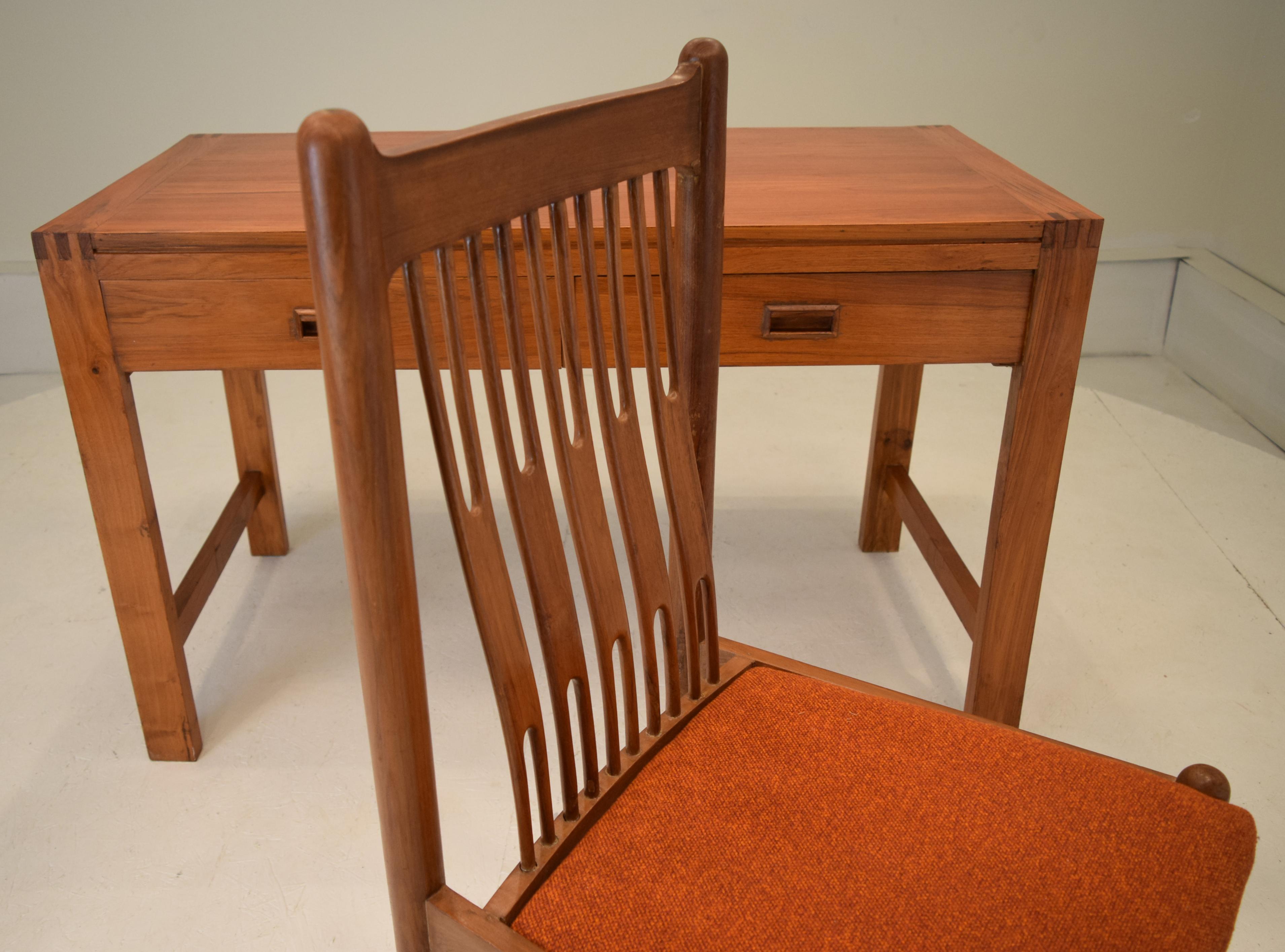 Custom Danish Desk and Chair 6