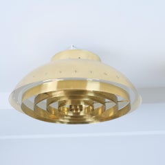 Lampe Paavo Tynell de conception spéciale commandée pour la paroisse d'Akaa, Taito, années 1950