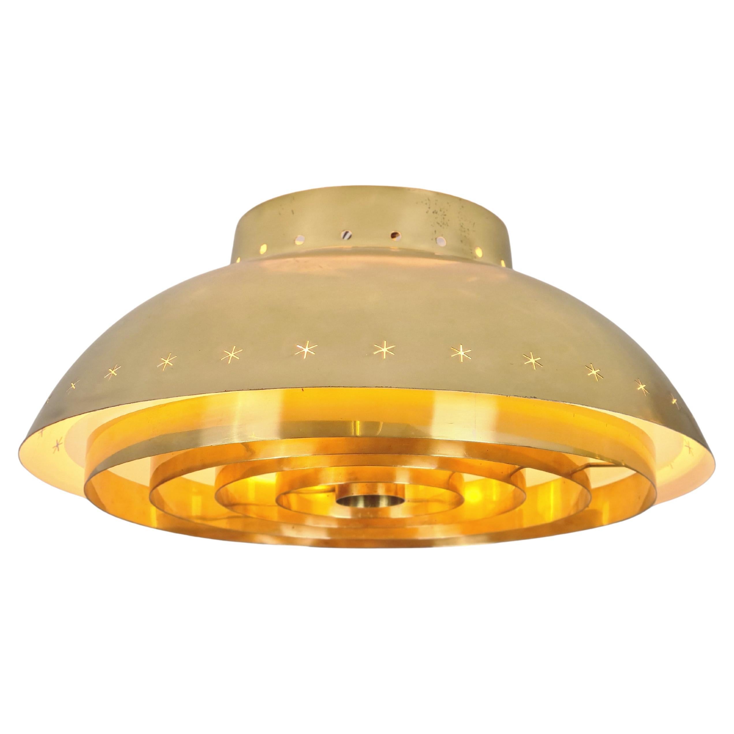 Lampe Paavo Tynell de conception spéciale commandée pour la paroisse d'Akaa, Taito, années 1950