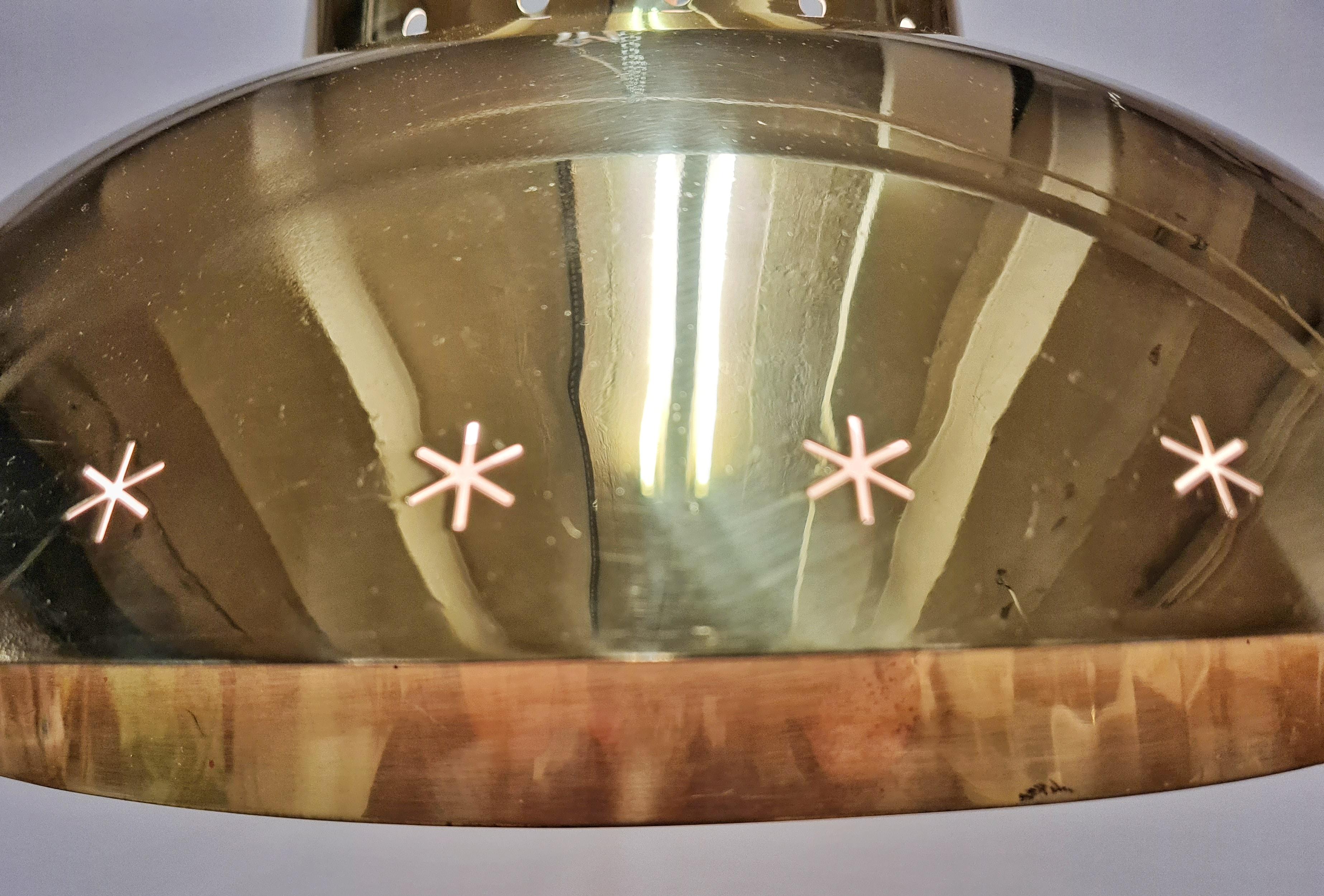 Lampe Paavo Tynell de conception spéciale commandée pour la paroisse d'Akaa, Taito, années 1950 en vente 6