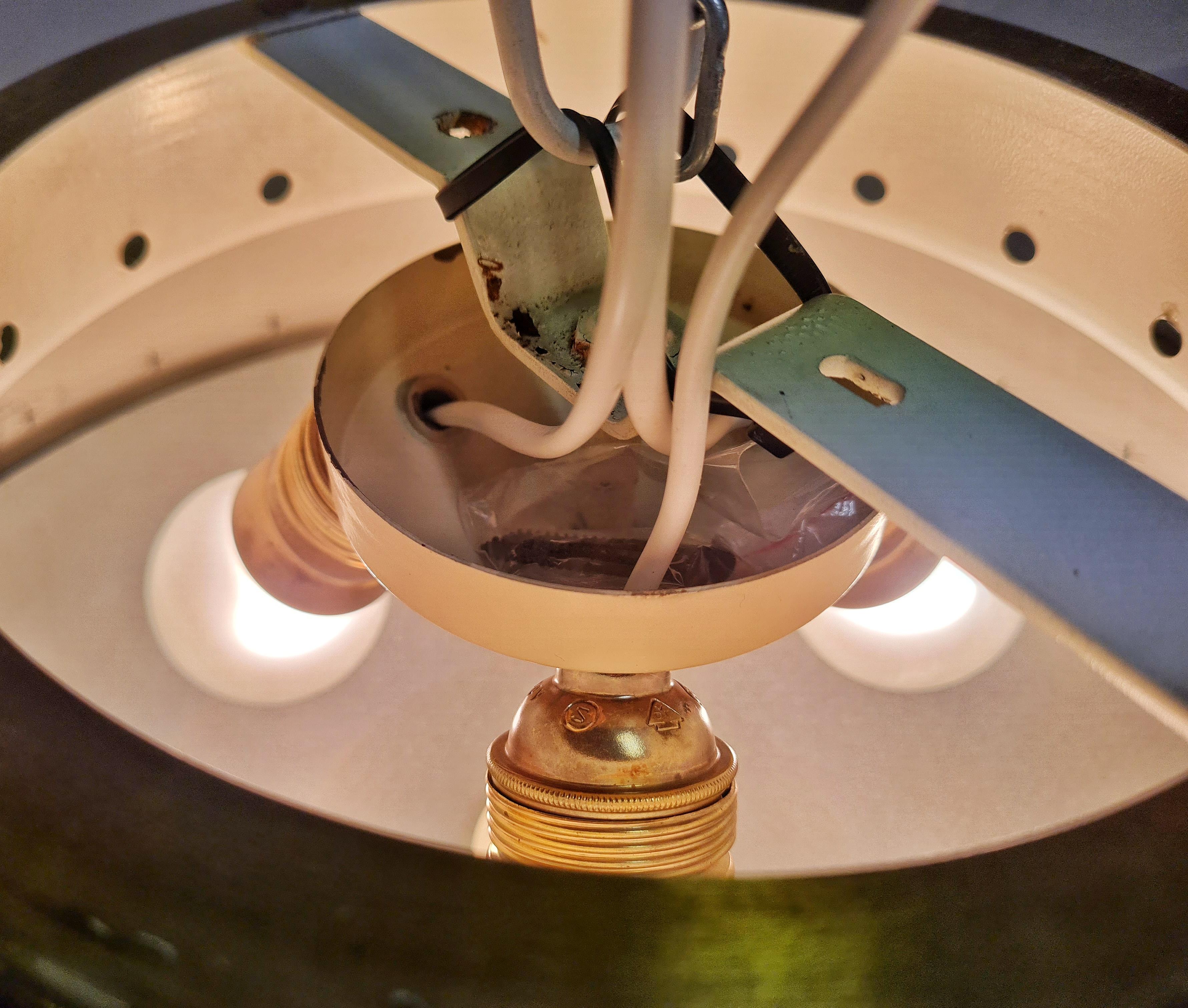 Lampe Paavo Tynell de conception spéciale commandée pour la paroisse d'Akaa, Taito, années 1950 en vente 7