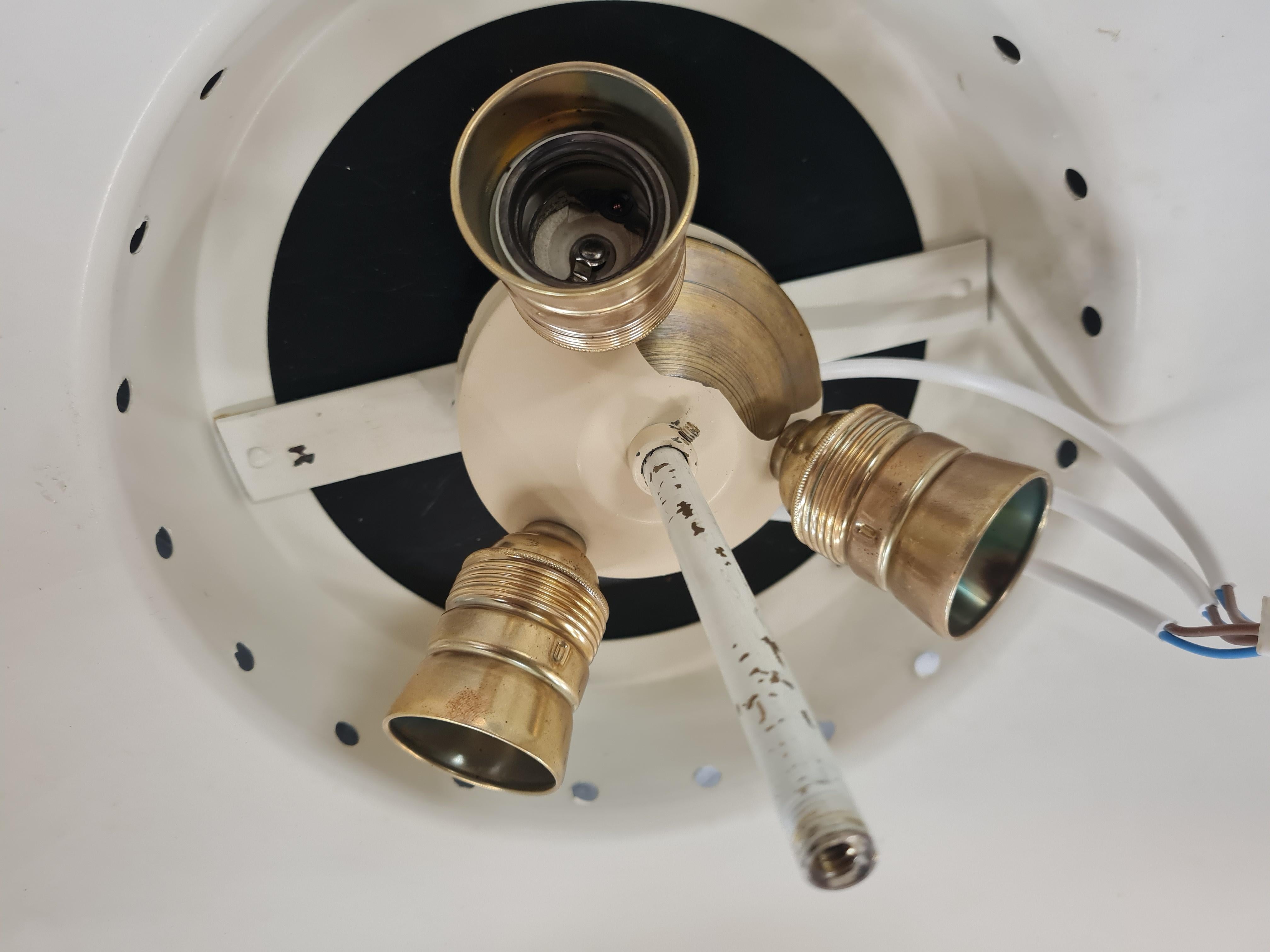 Lampe Paavo Tynell de conception spéciale commandée pour la paroisse d'Akaa, Taito, années 1950 en vente 11