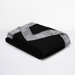 Custom Designed Luxury 100% Merino Wool Emilie King Blanket with Body Pillow