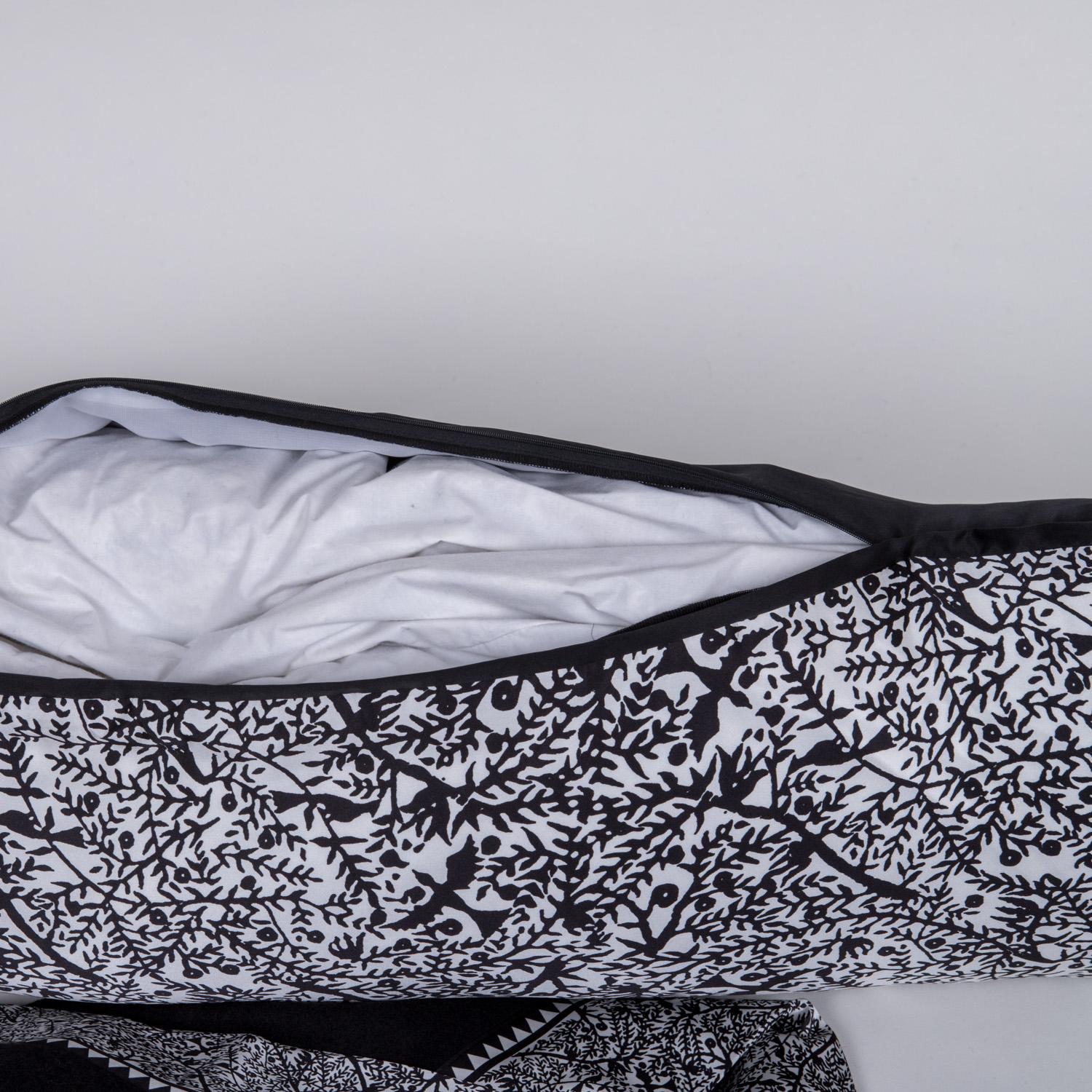 Laine Coussin de luxe sur mesure en laine mérinos 100 % Emilie King avec coussin de corps en vente