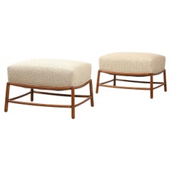 Custom Designed Ottomans by TH Robsjohn-Gibbings