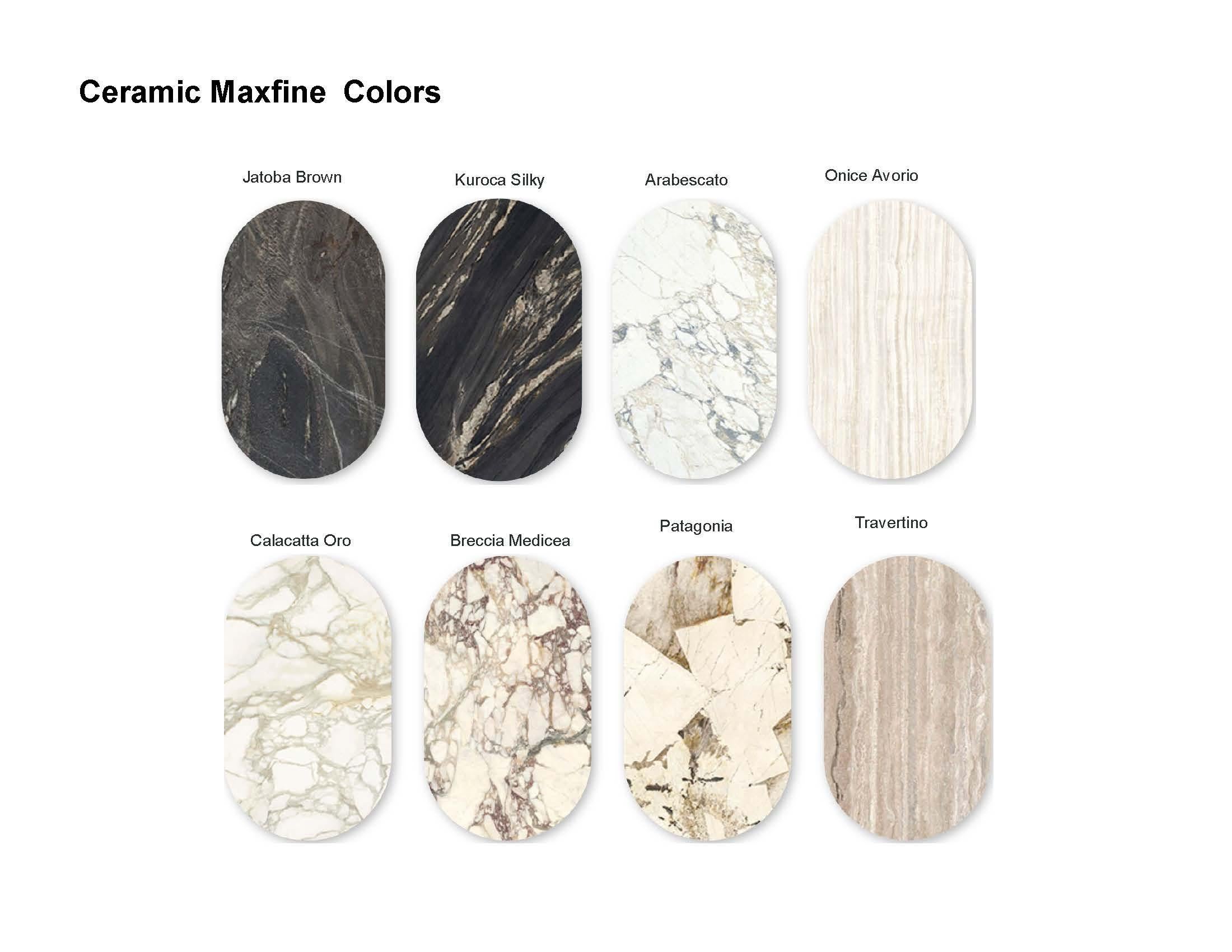 Credenza di design personalizzata con laccatura in palissandro e piano in ceramica Breccia Medicea in vendita 8