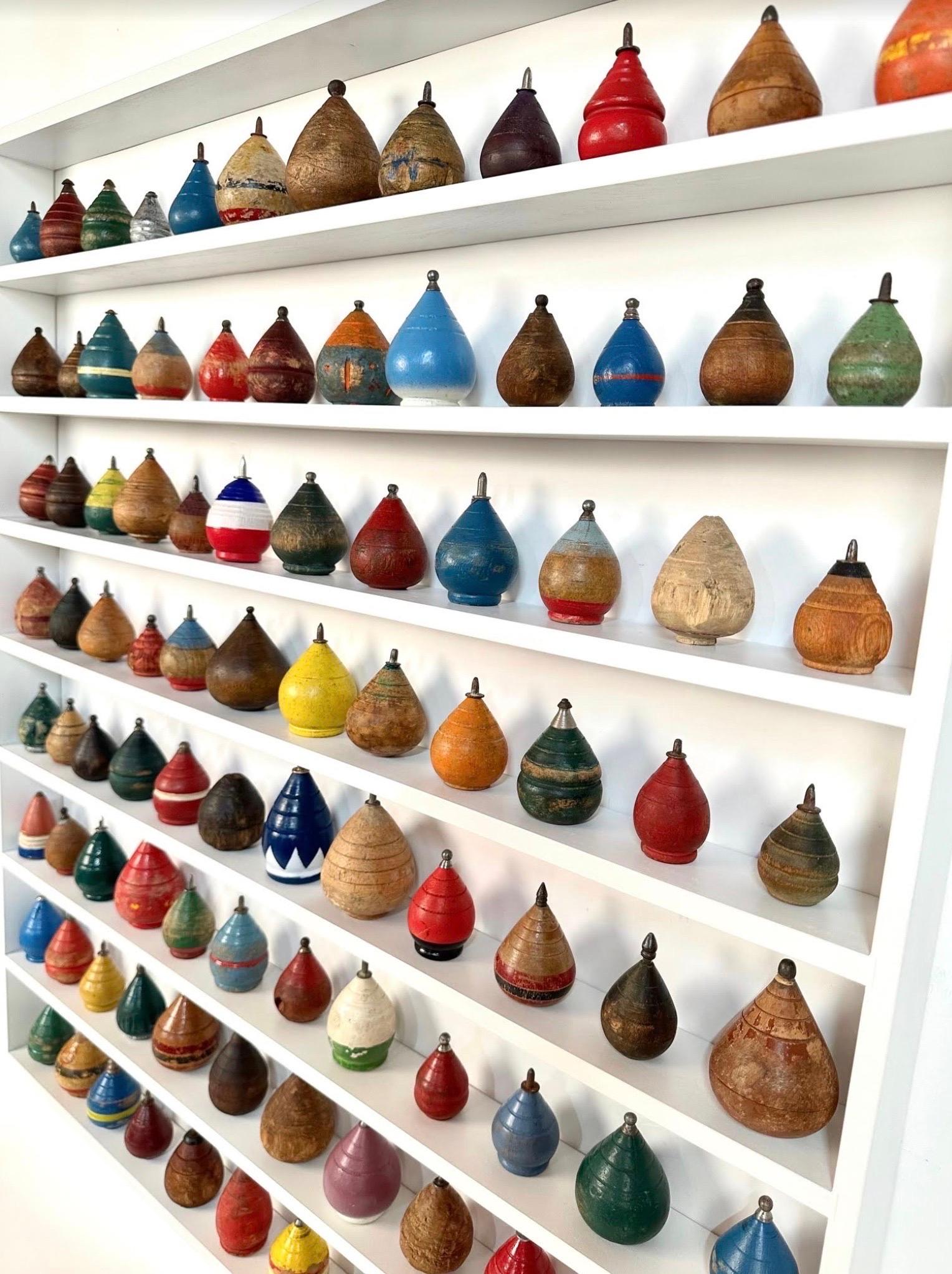 Custom Display Antique Spinning Top Collection 2