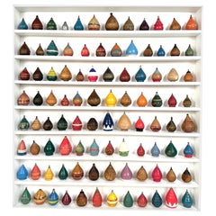 Custom Display Antique Spinning Top Collection