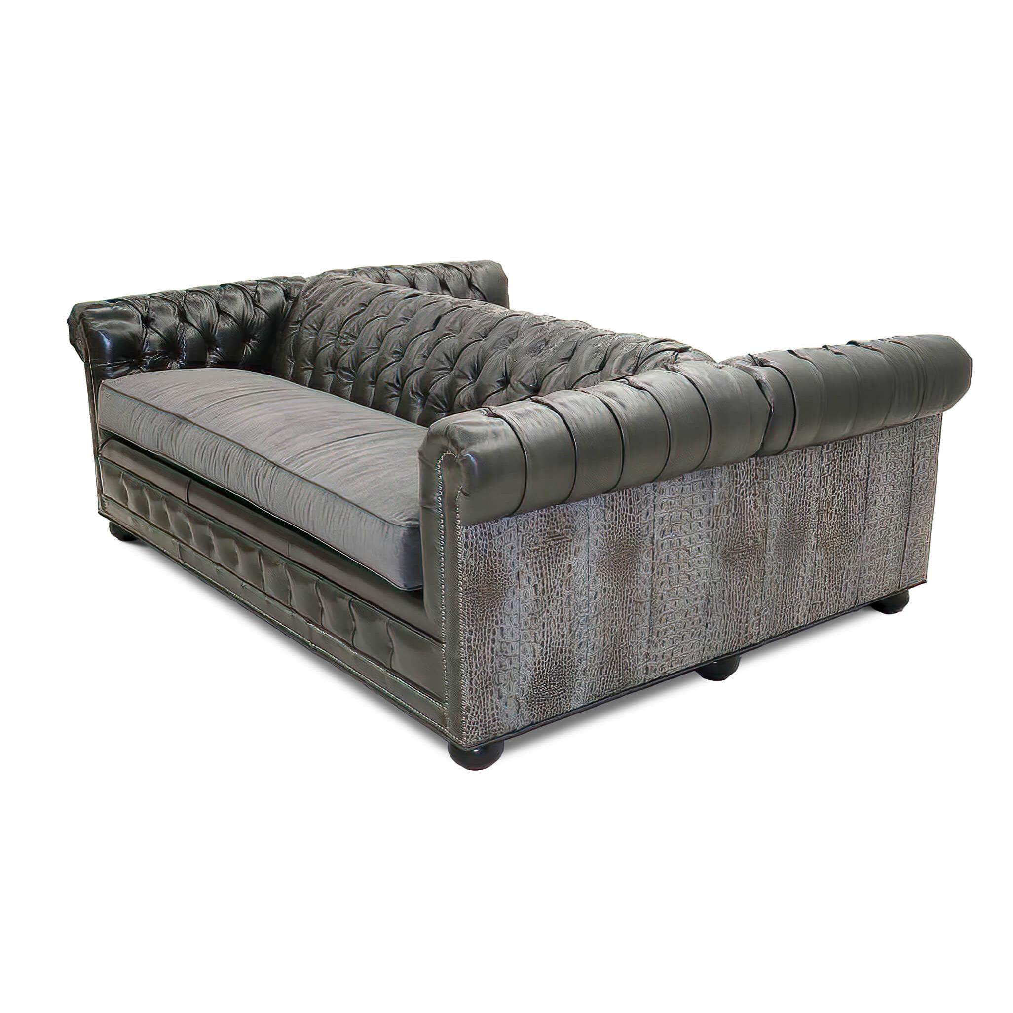 Custom Double Sided Chesterfield Sofa For Sale 2