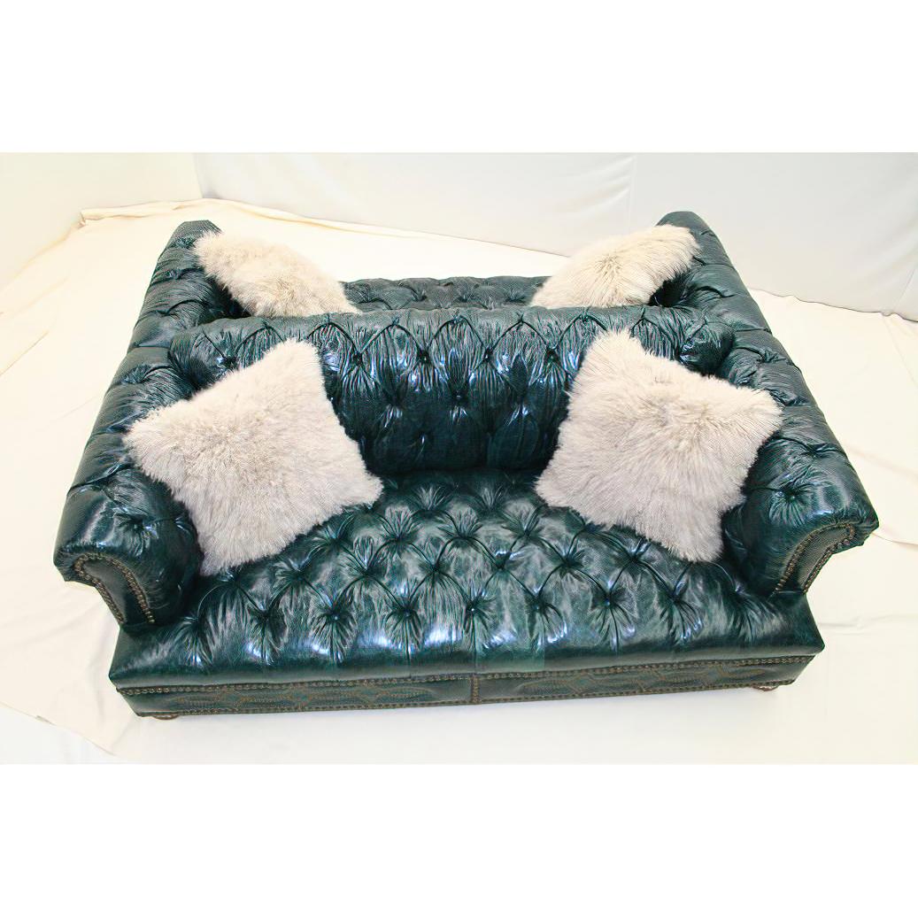 Custom Double Sided Chesterfield Sofa For Sale 3