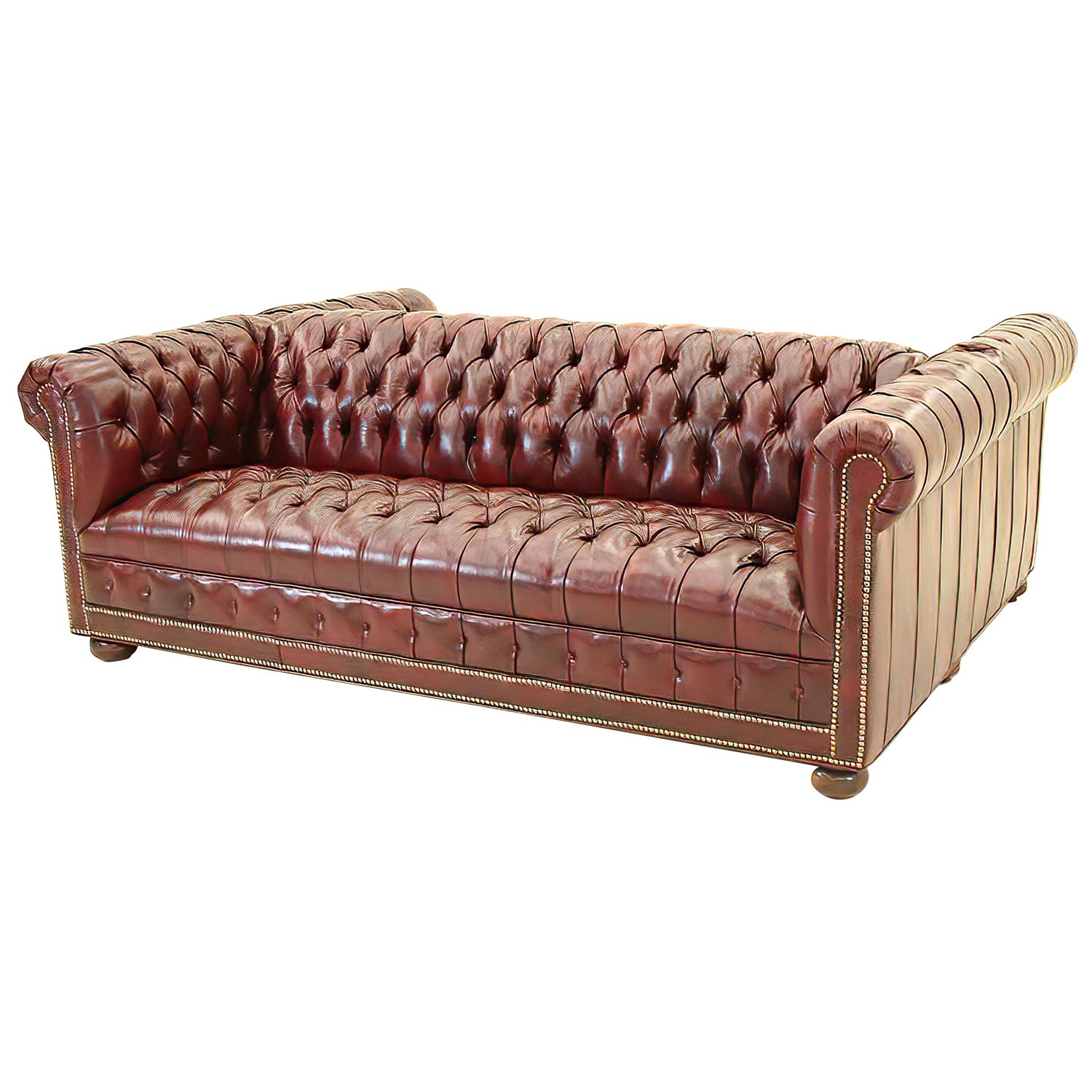 Kent Chesterfield Sleeper Sofa Baci Living Room