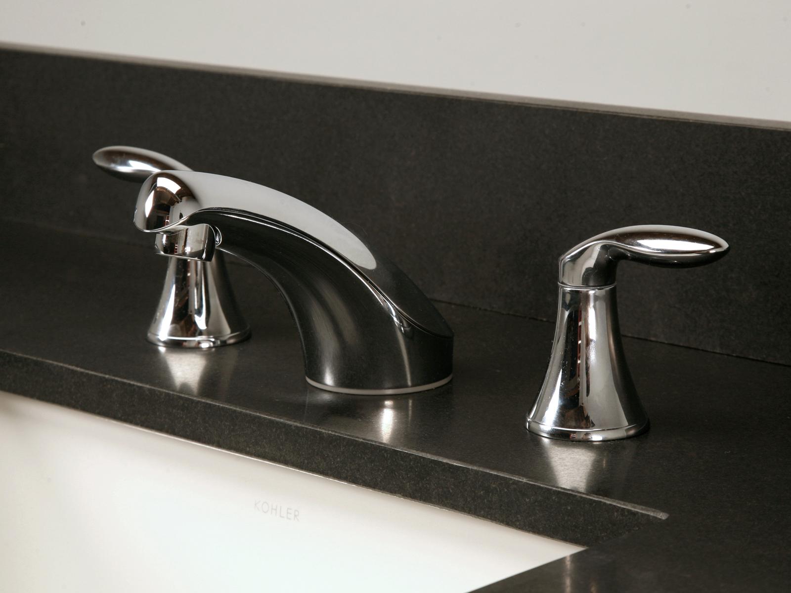 Ebonized Mahogany French Louis XVI Style Vanity with Silvered Trim in Any Size Neuf - En vente à Chicago, IL