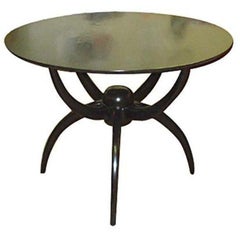 Custom Ebonized "Spider Table"