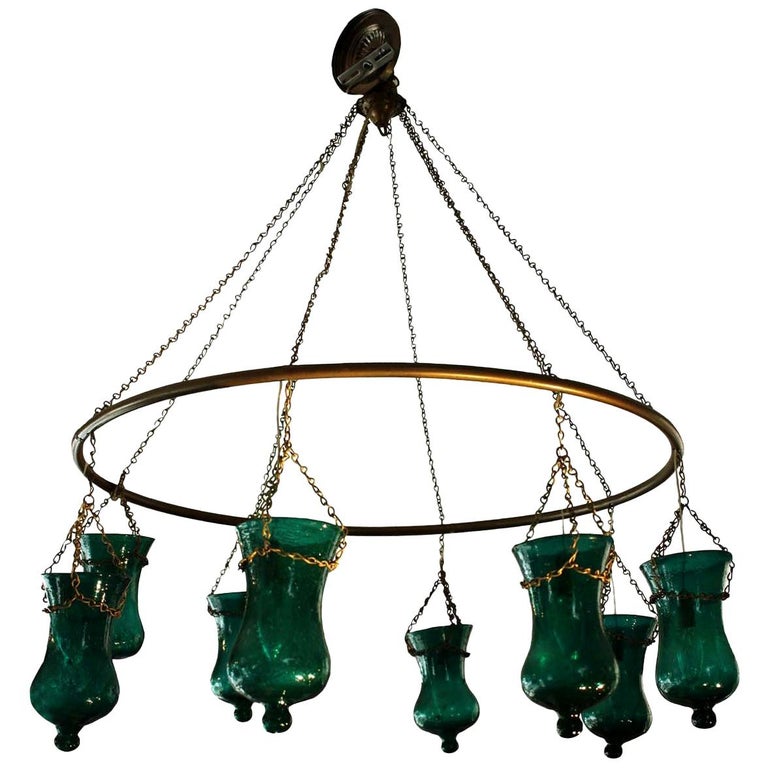 Custom Egyptian Chandelier at 1stDibs