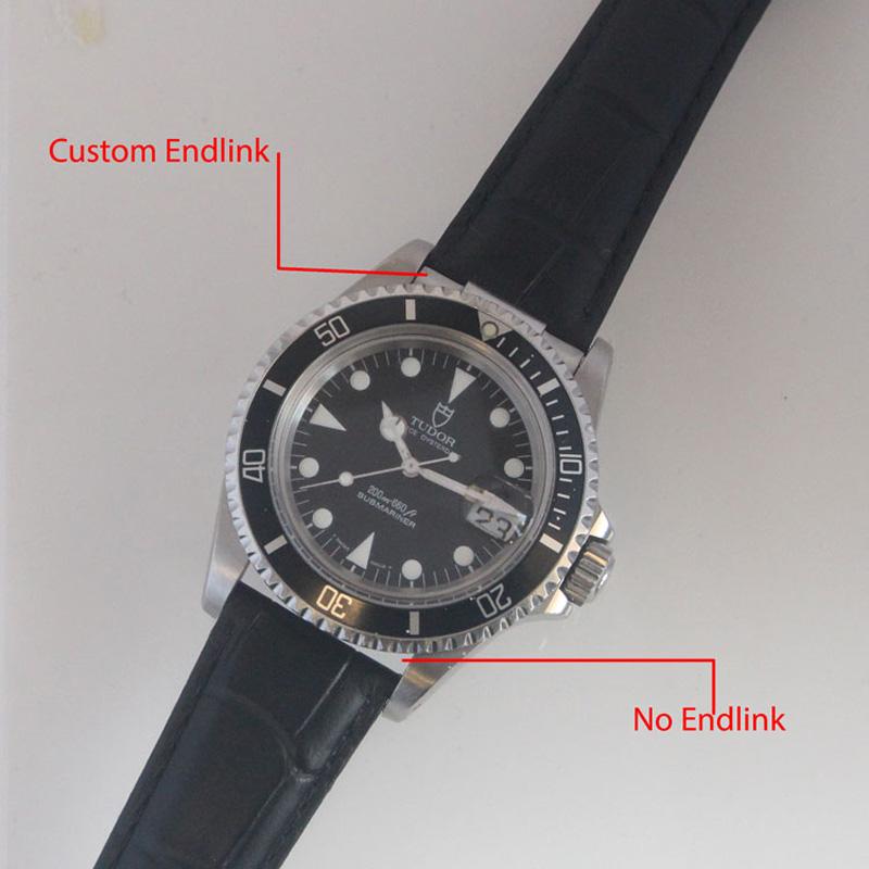 BD Watch Strap Custom End Links ( Connector Link )

BEAUTIFULLY CRAFTED STEEL COLOR STRAP ENDLINKS. 

Custom made steel color endlink inserts for your Rolex sports model watch. 
This item is not made or sold by Rolex, it is a custom made piece for