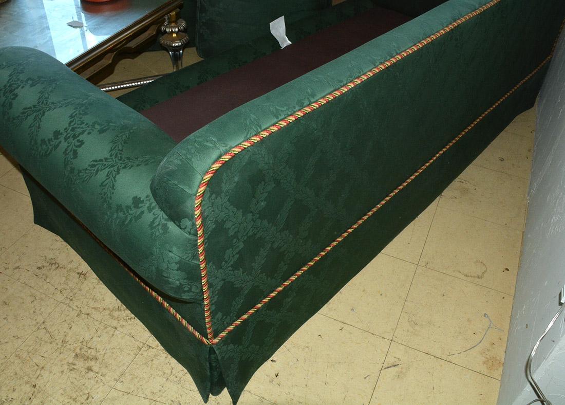 Fabric Custom English Style Rolled Arm Sofa For Sale