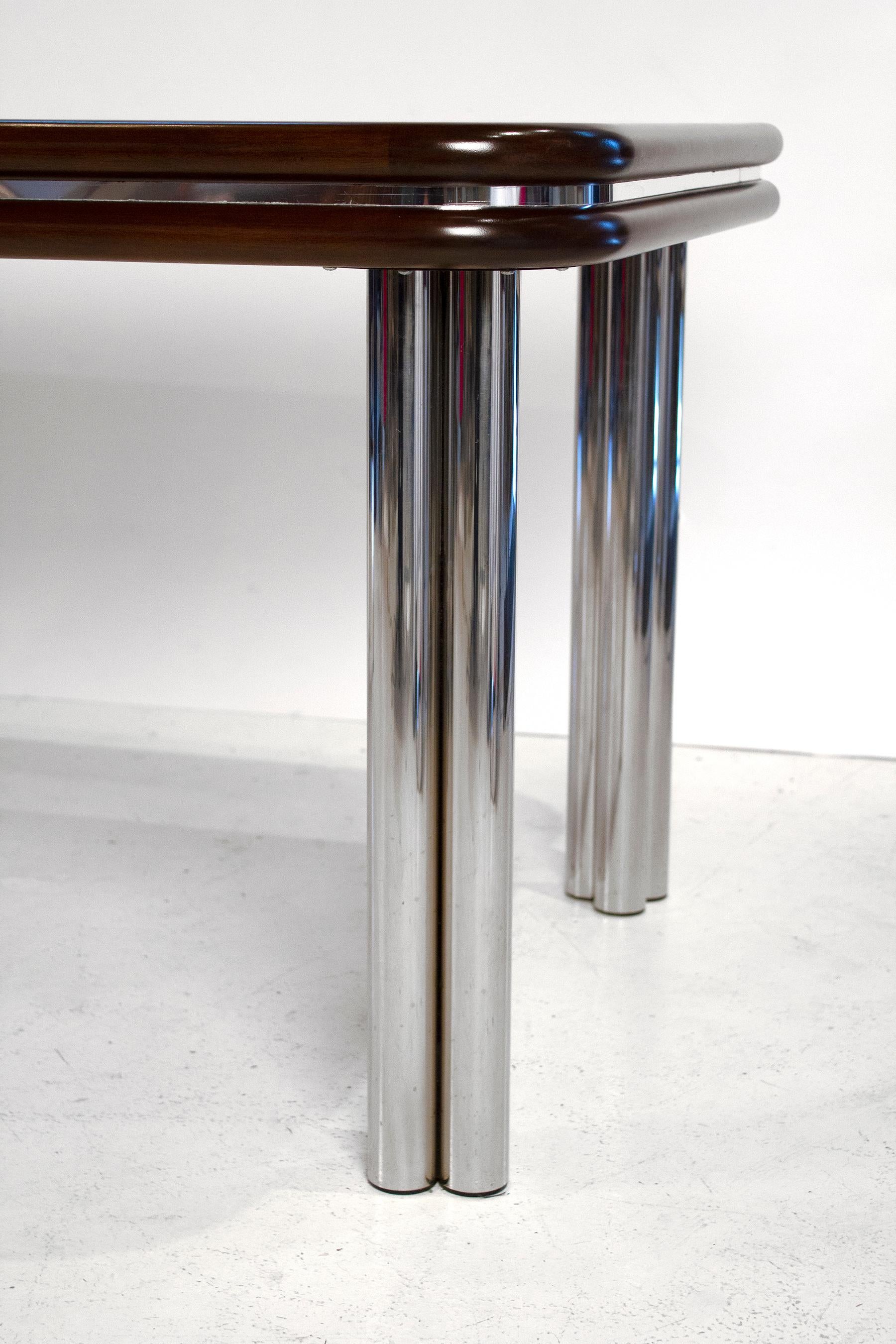 Steel Custom Executive Desk by Hans von Klier