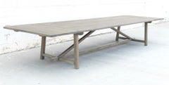 Iris Dining Table in Reclaimed Pine, Built to Order by Petersen Antiques