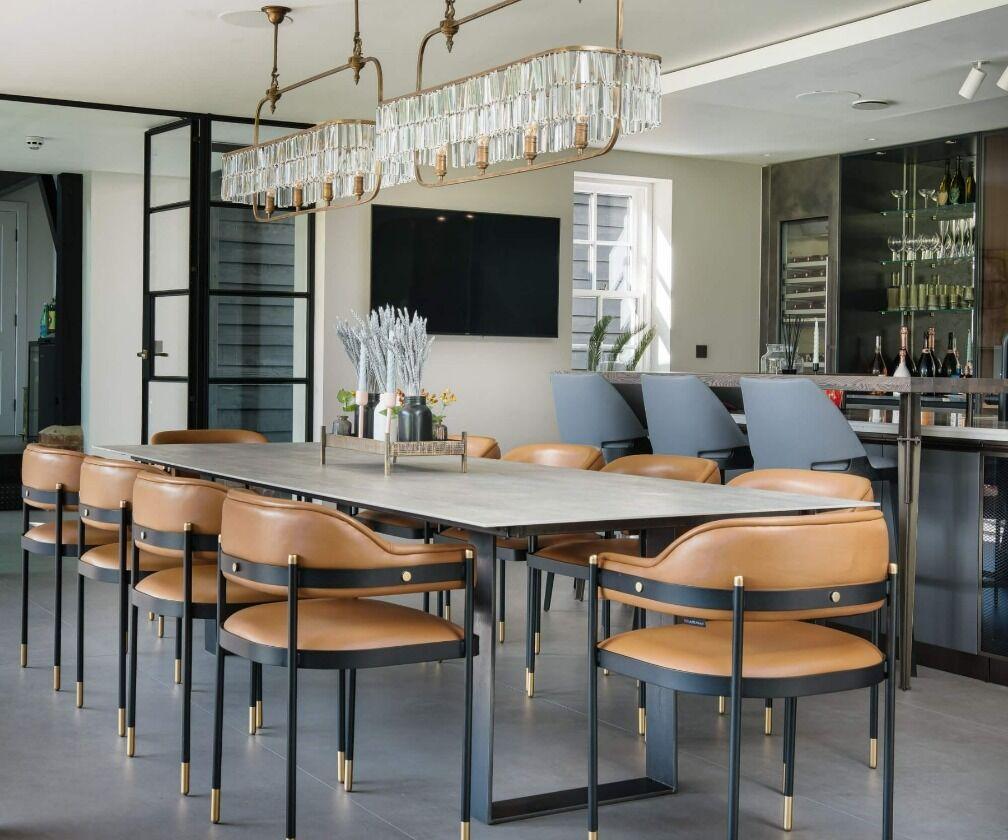 Custom Extra Wide Dining Armchair in Wrought Iron Structure For Sale at 1stDibs extra wide