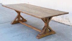 Elsa Farm Table in Vintage Reclaimed Pine by Petersen Antiques