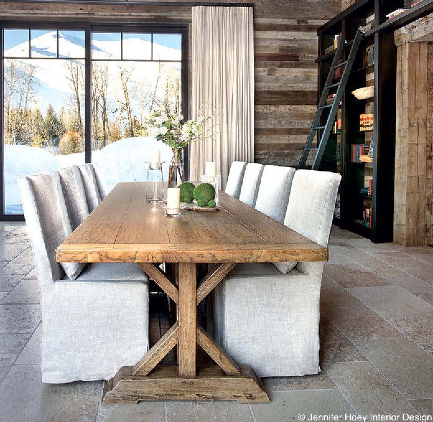Tavolo da fattoria Elsa in Oak Oak Oak vintage (Personalizzato) in vendita 2