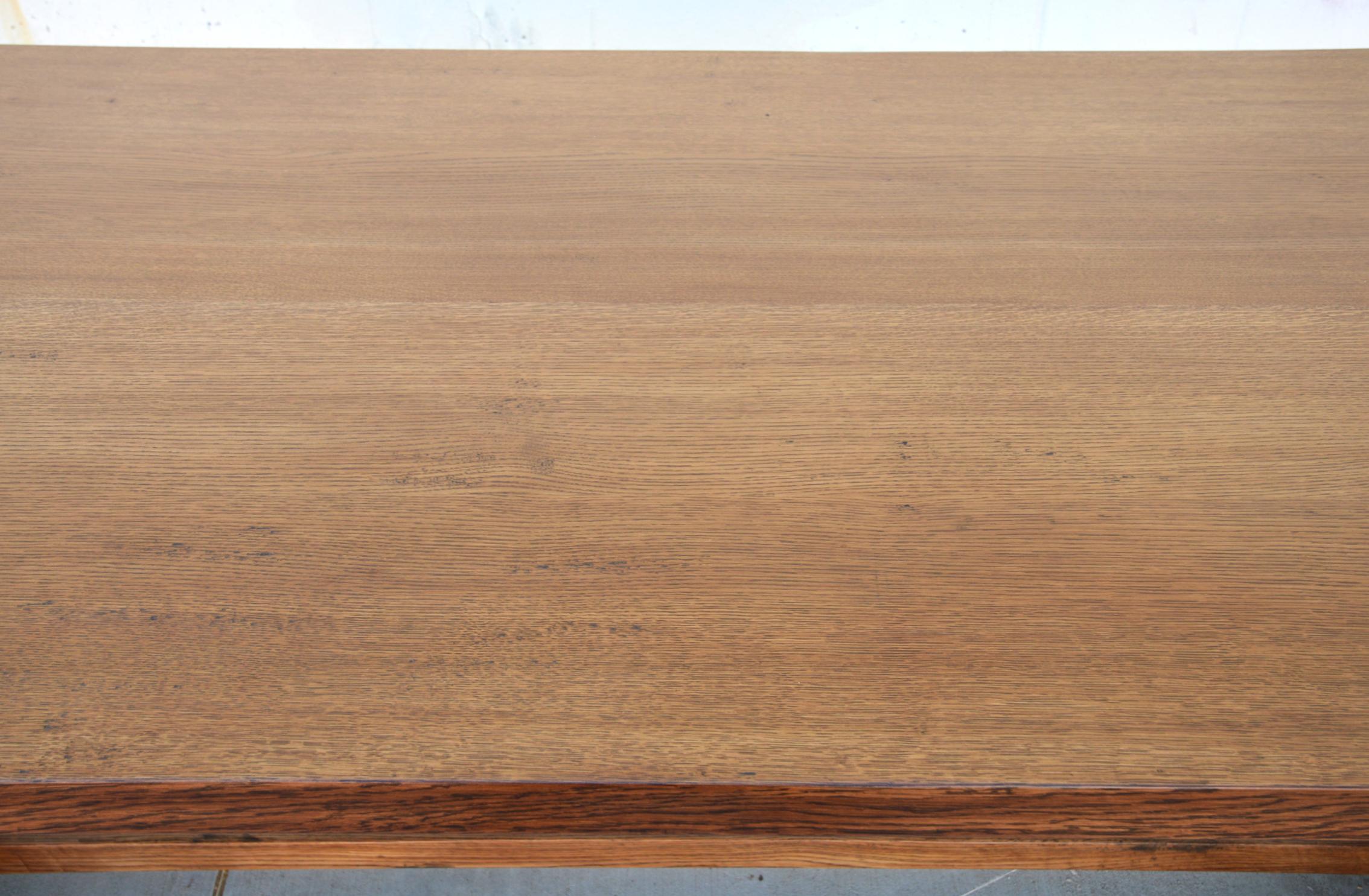 Quercia Tavolo da fattoria Elsa in Oak Oak Oak vintage (Personalizzato) in vendita