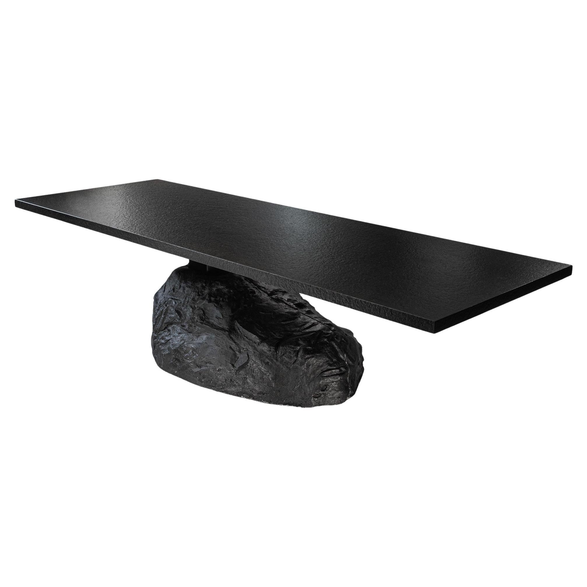 Organic Design Rock Boulder Shape Dining Table  For Sale