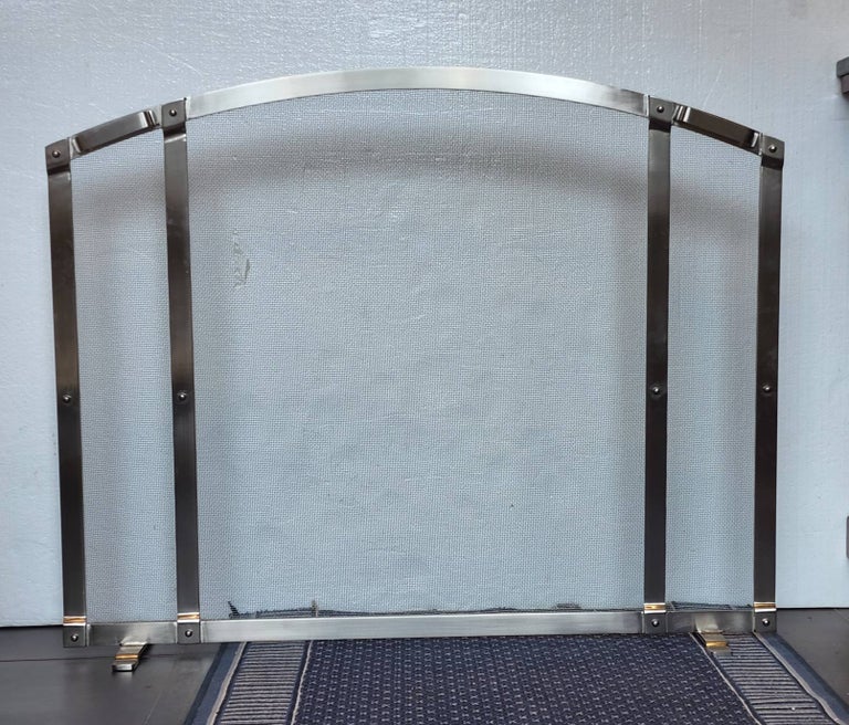 Custom Fire Screen For Sale at 1stDibs