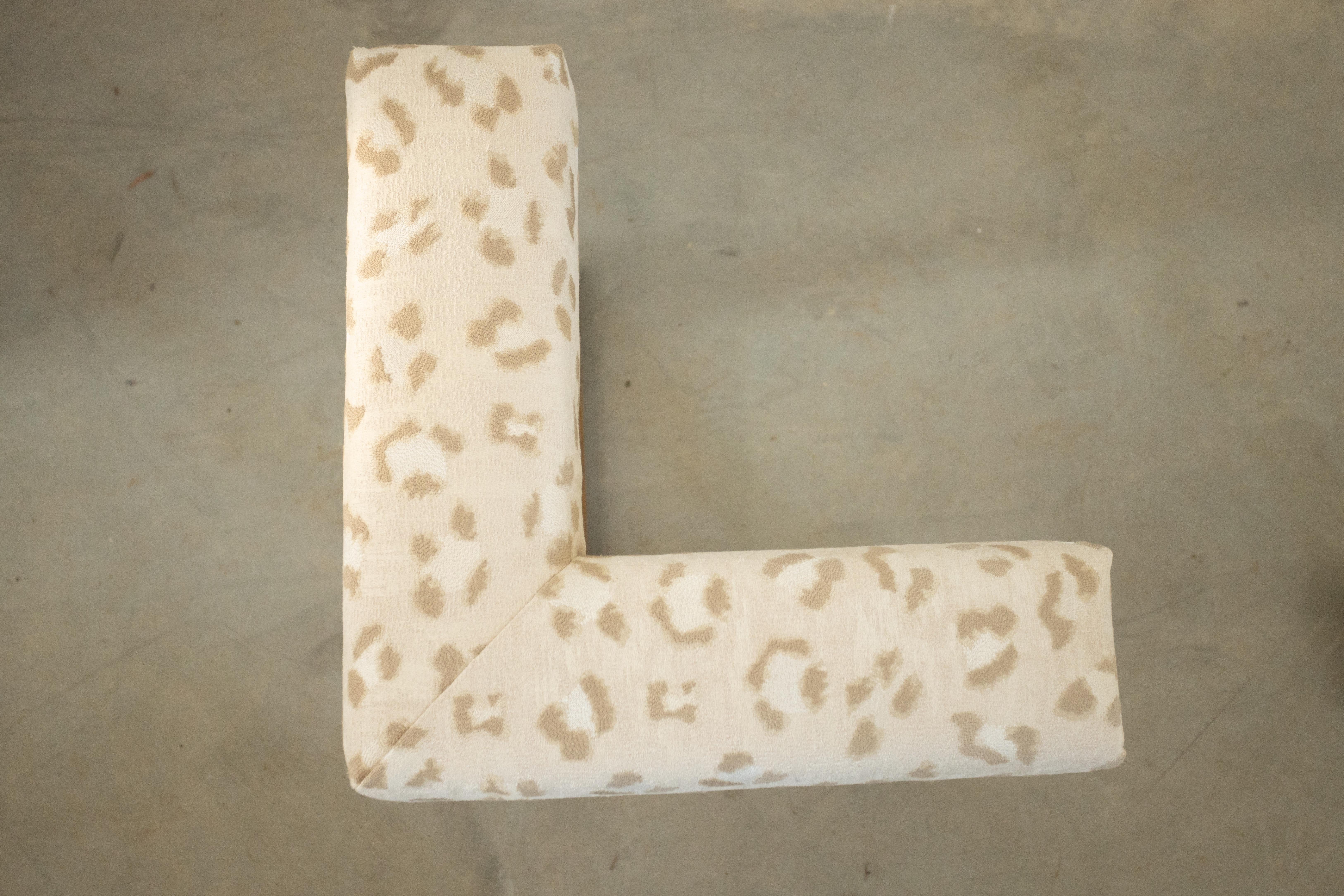 American Custom Fire Surround / Fire Fender Upholstered in Scalamandré