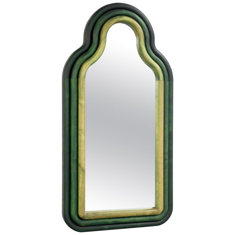 Custom Floor Mirror TRN Triple, Dark Green For Sale at 1stDibs | green ...
