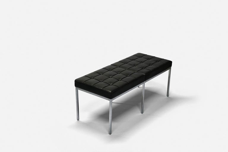 Steel Custom Florence Knoll Bench For Sale