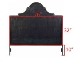 Custom Footboard for Iron Venetian Headboard