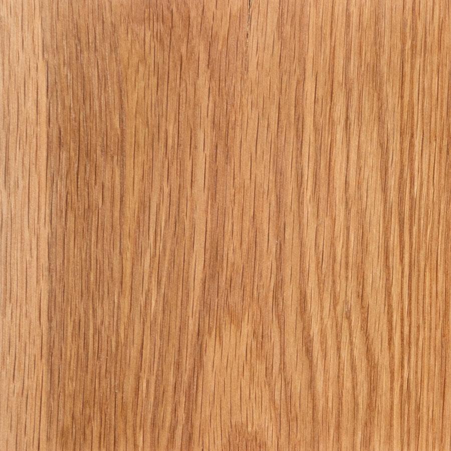 Mid-Century moderno PERSONALIZZATO per NINA: Base Amicalola rotonda in Oak Oak Oak Bianco Finitura Trasparente in vendita