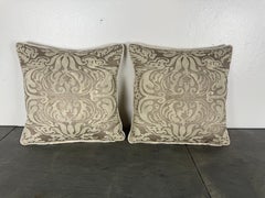 Custom Fortuny Pillows Using Vintage Fortuny Fabric, by Melissa Levinson