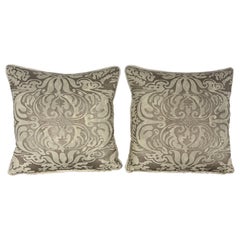 Custom Fortuny Pillows Using Vintage Fortuny Fabric, by Melissa Levinson