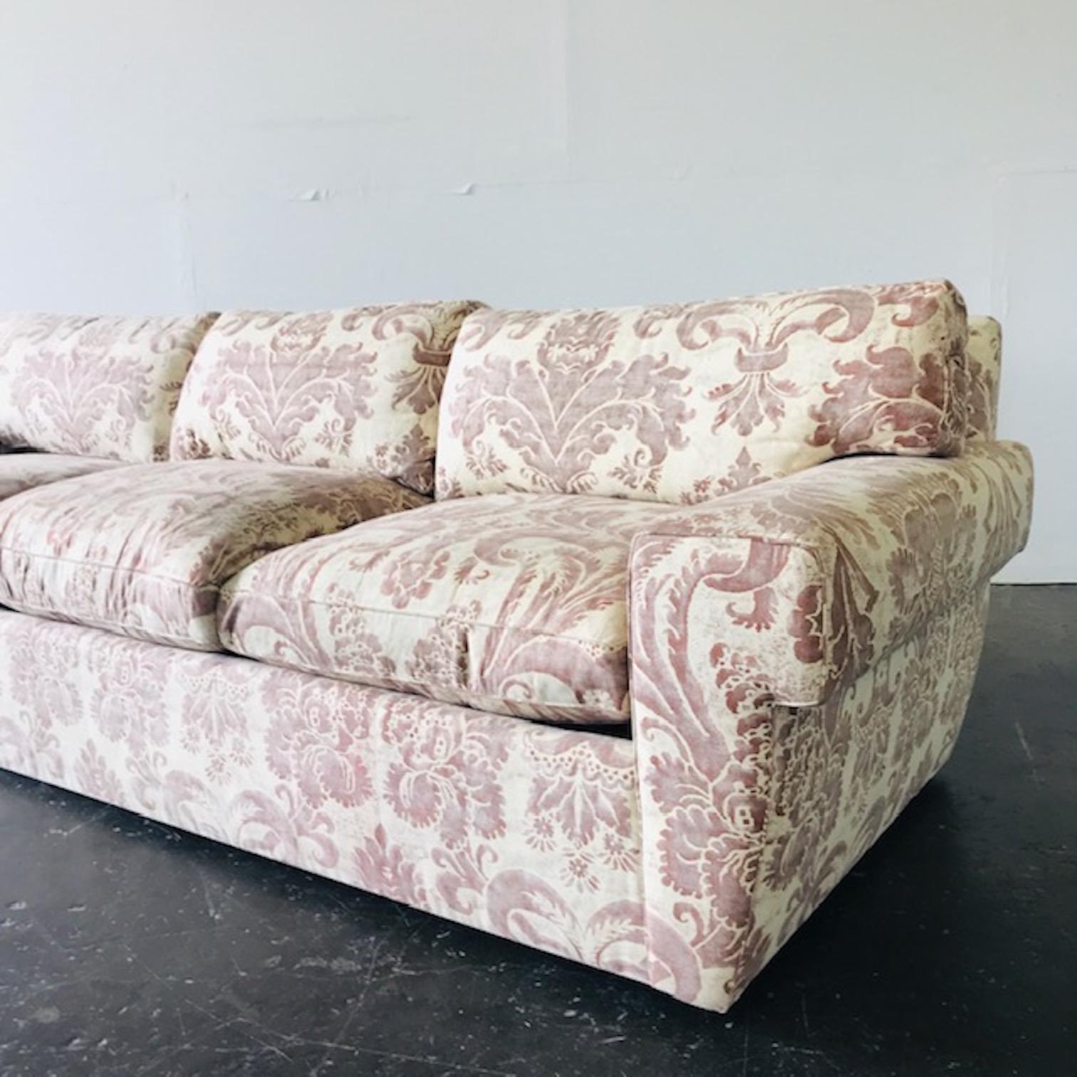Custom Fortuny Sofa, Two Available 3
