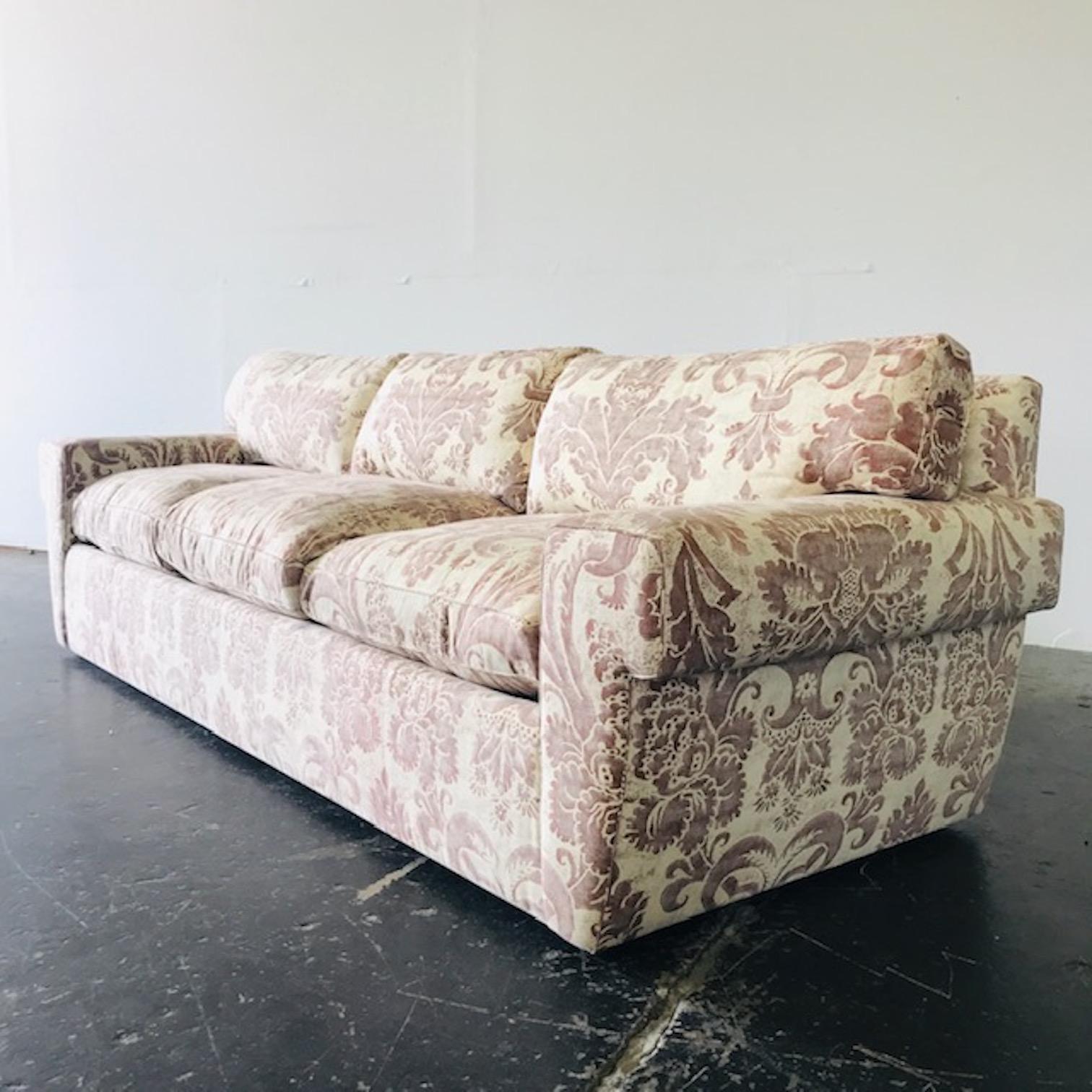 Custom Fortuny Sofa, Two Available In Good Condition In Dallas, TX