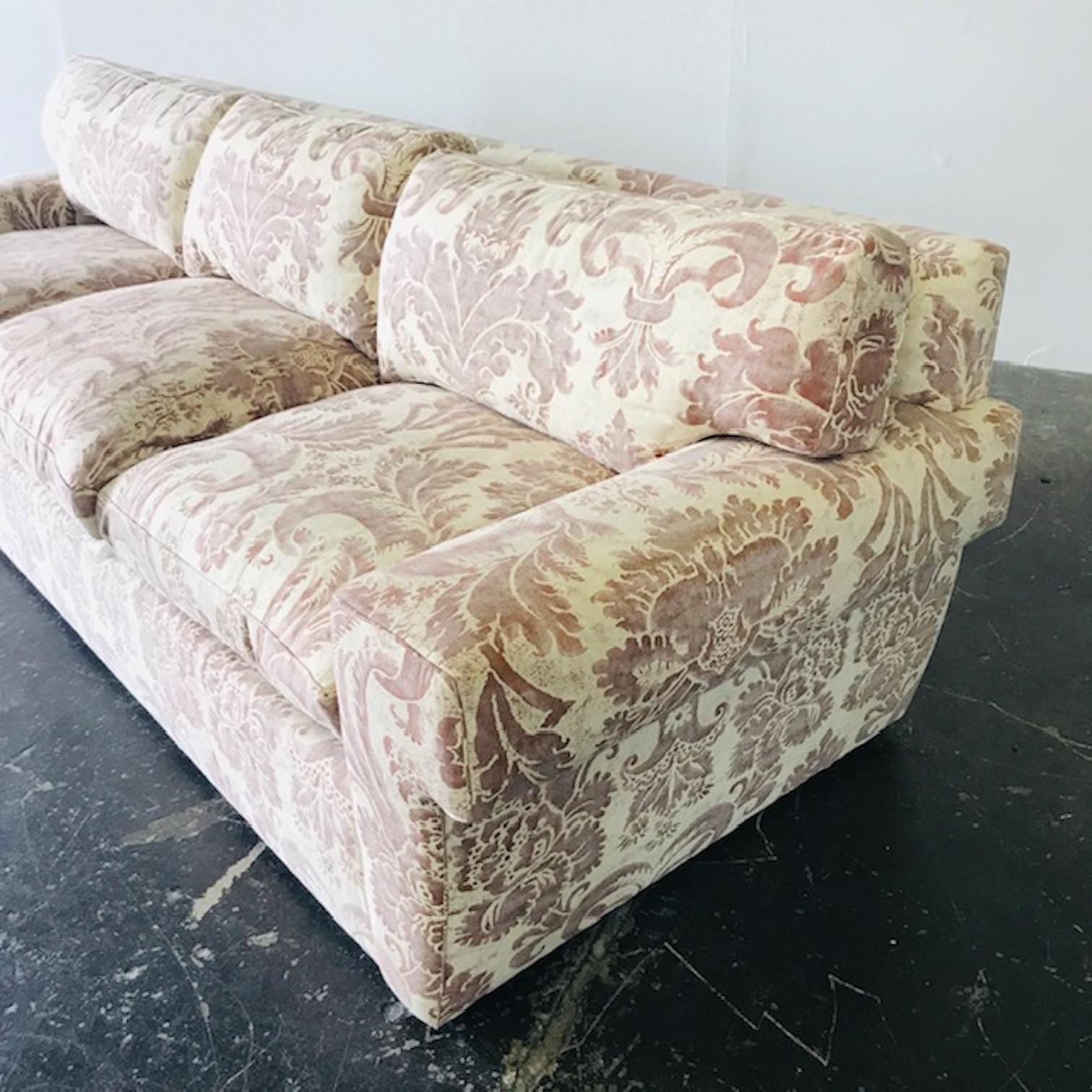 Custom Fortuny Sofa, Two Available 1