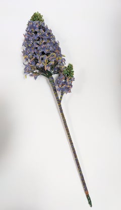 Custom French Beaded Floral Spray, Studio VL