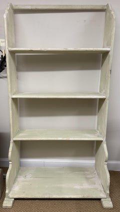 Custom French Provincial Style Pot Board with Multiple Shelves