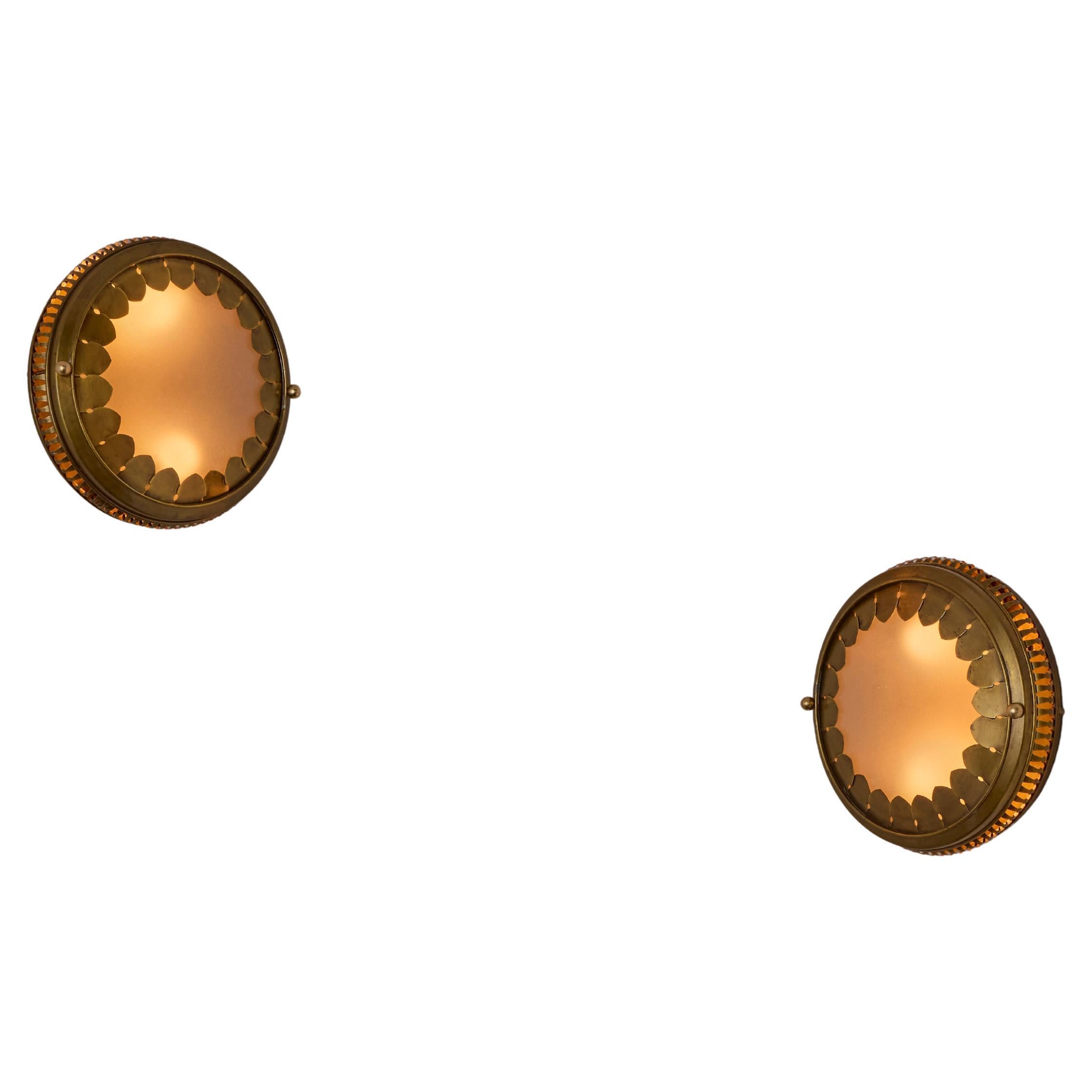 Custom French Sconces ( Fr. 1950S)