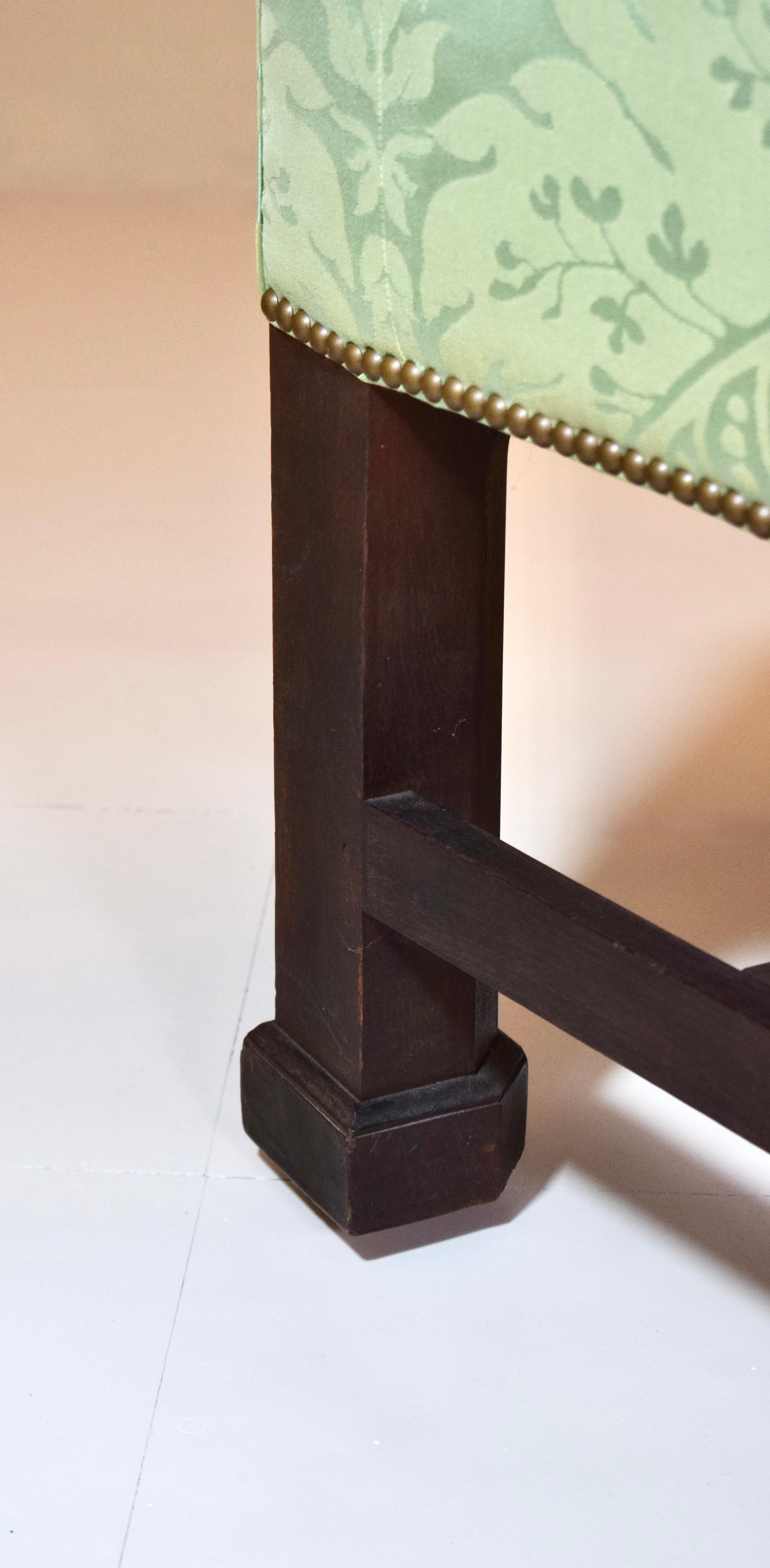Custom George III Mahogany Sofa For Sale 4
