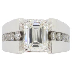 Custom GIA Certified 2.26ctw Diamond Ring